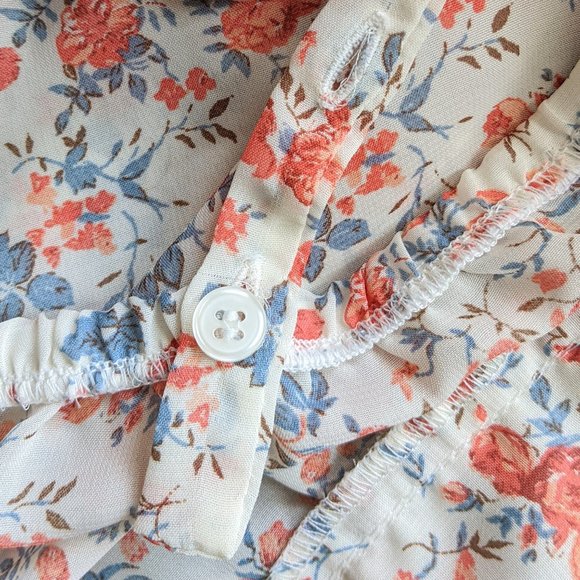 Kirra Floral Boho Beachy Tank Top - Picture 5 of 6